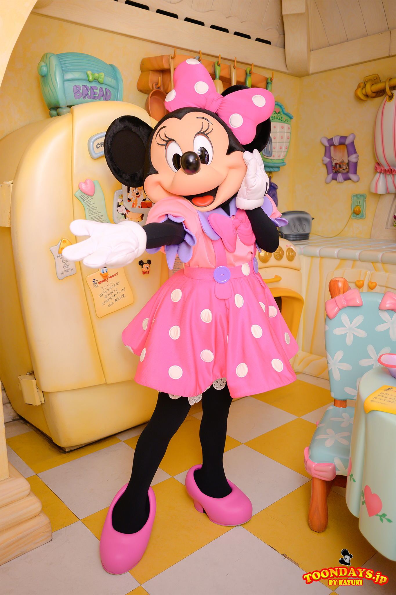 TDL トゥーンタウン フリーグリーティング　ミニーマウス