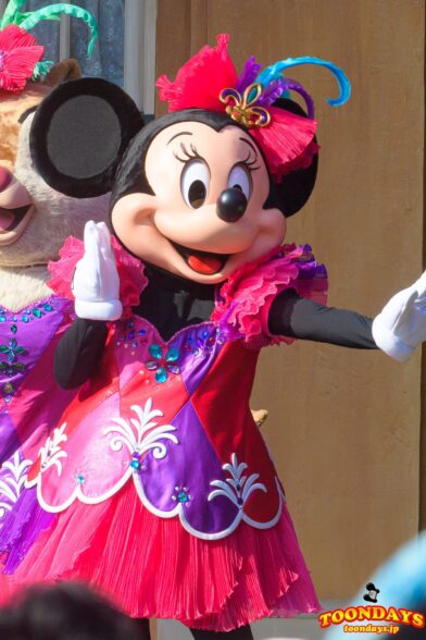 TDL アドベンチャーランド シアターオーリンズ レッツパーディグラ ミニーマウス 40