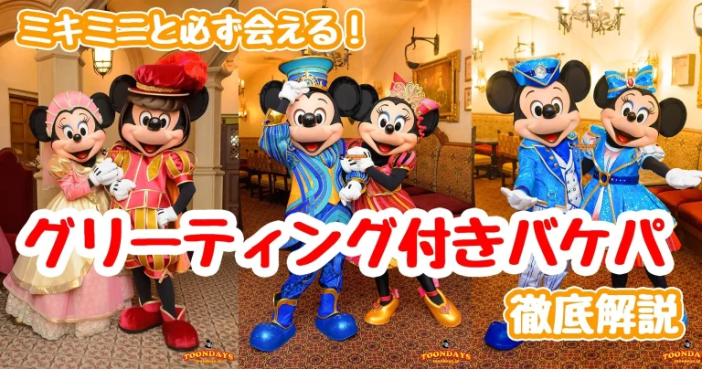 【最高の体験】グリーティング付きバケーションパッケージの魅力やカメラ設定などを紹介