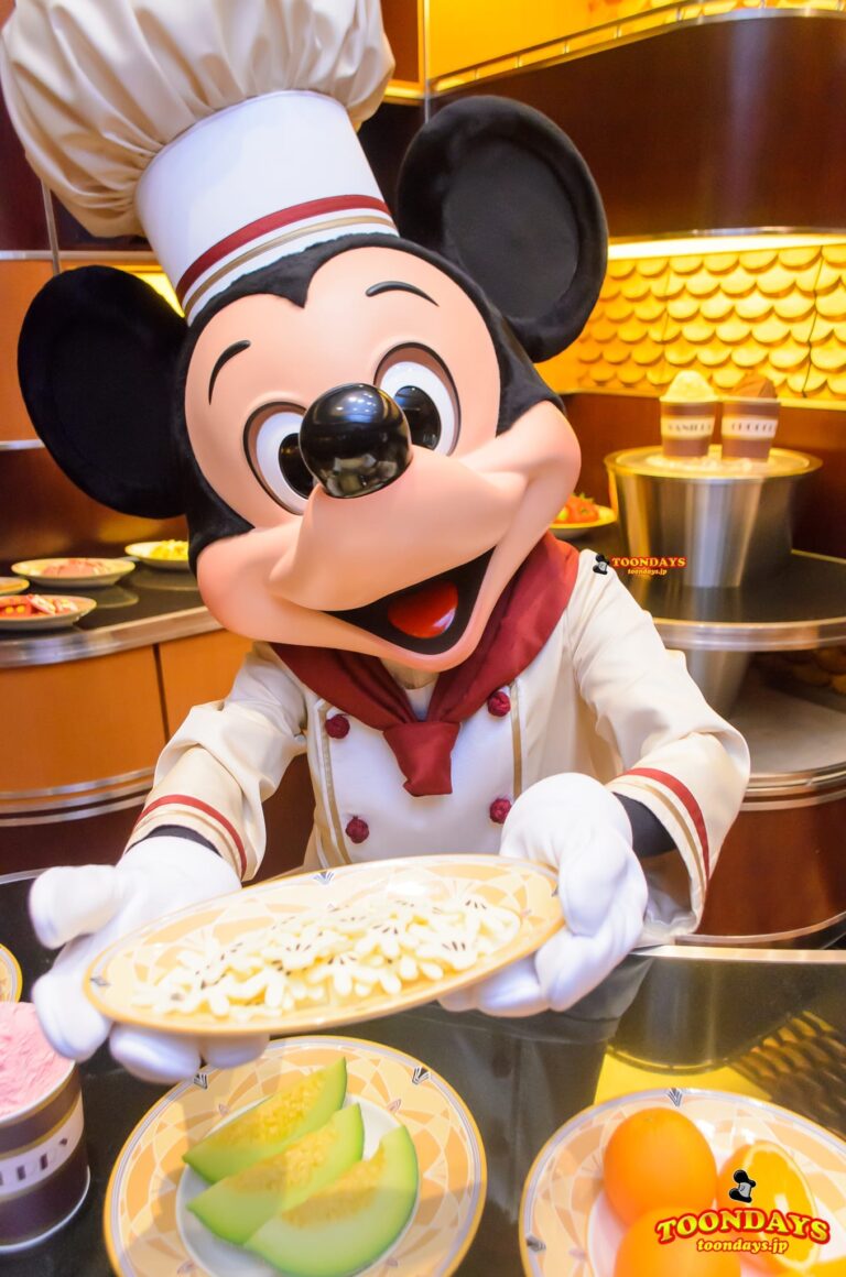 TDR ディズニーアンバサダーホテル　エンパイアグリル　マイアニバーサリーストーリー グリーティング　ミッキーマウス 4