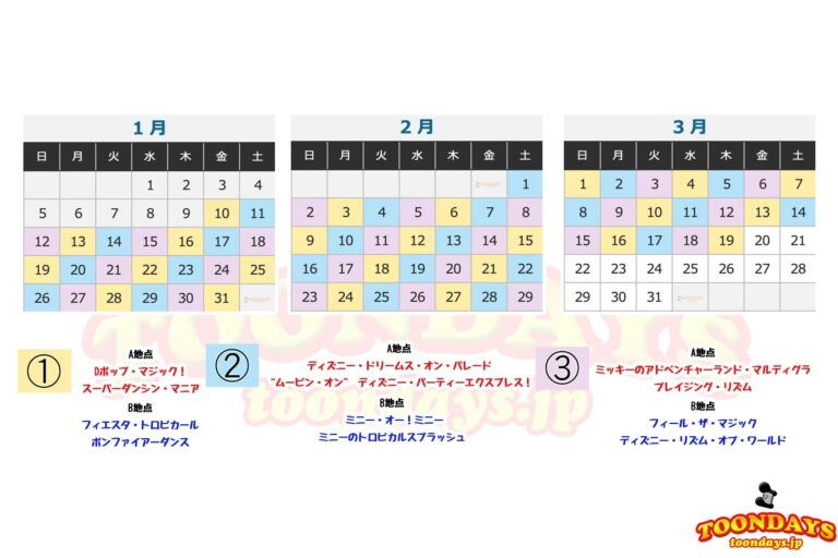 ベリー・ベリー・ミニー！の『ベリー・ミニー・リミックス』カレンダー