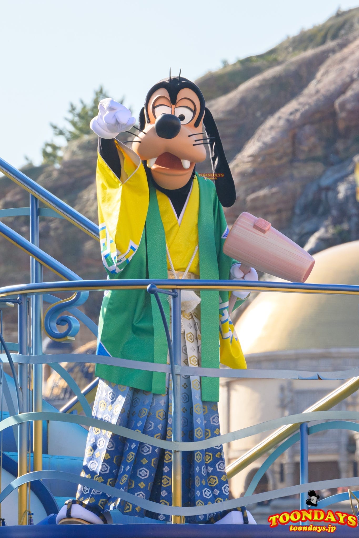 TDS『ニューイヤーズ・グリーティング』のグーフィー