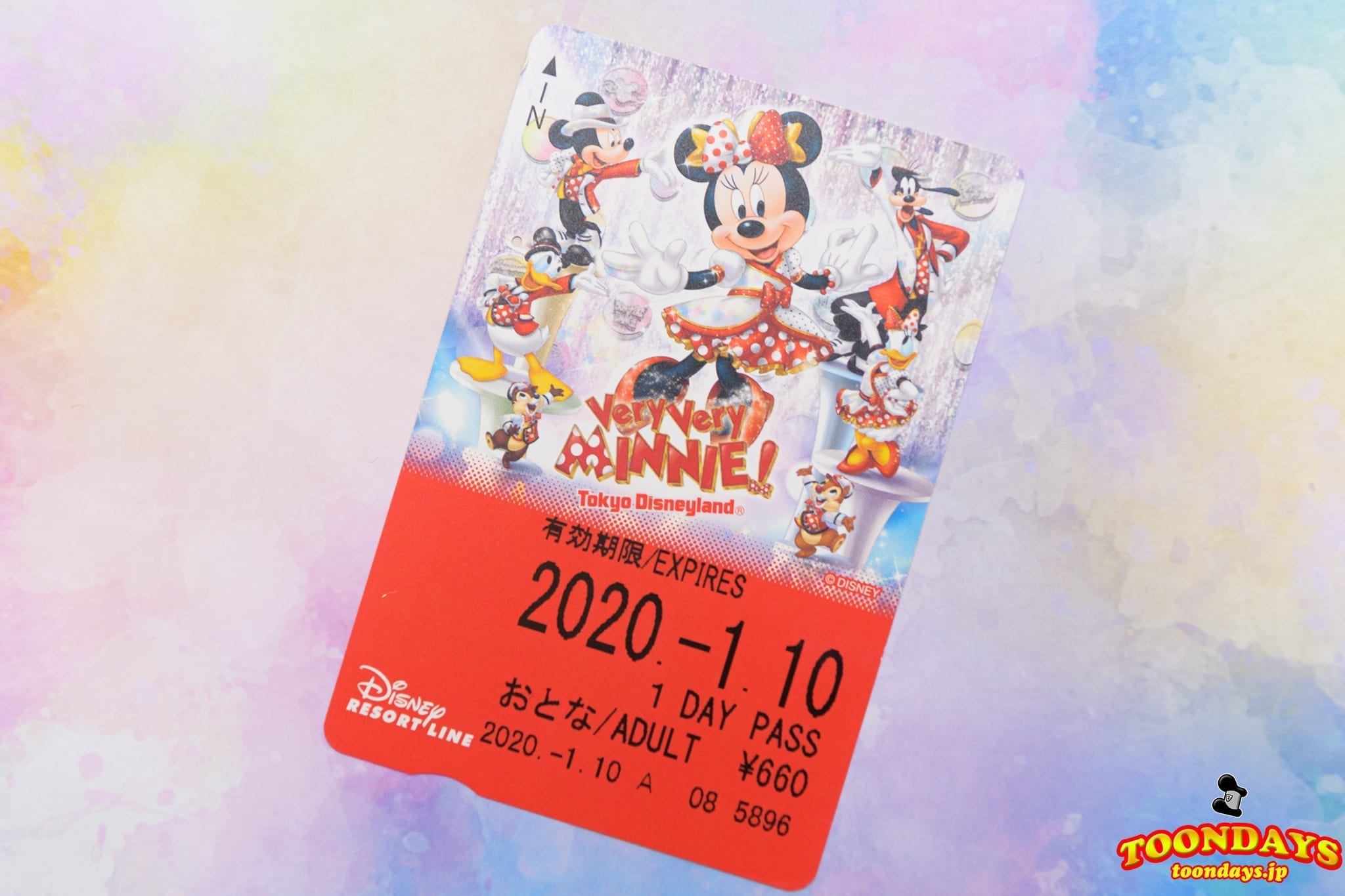 TDL ベリー・ベリー・ミニー！ フリーきっぷ