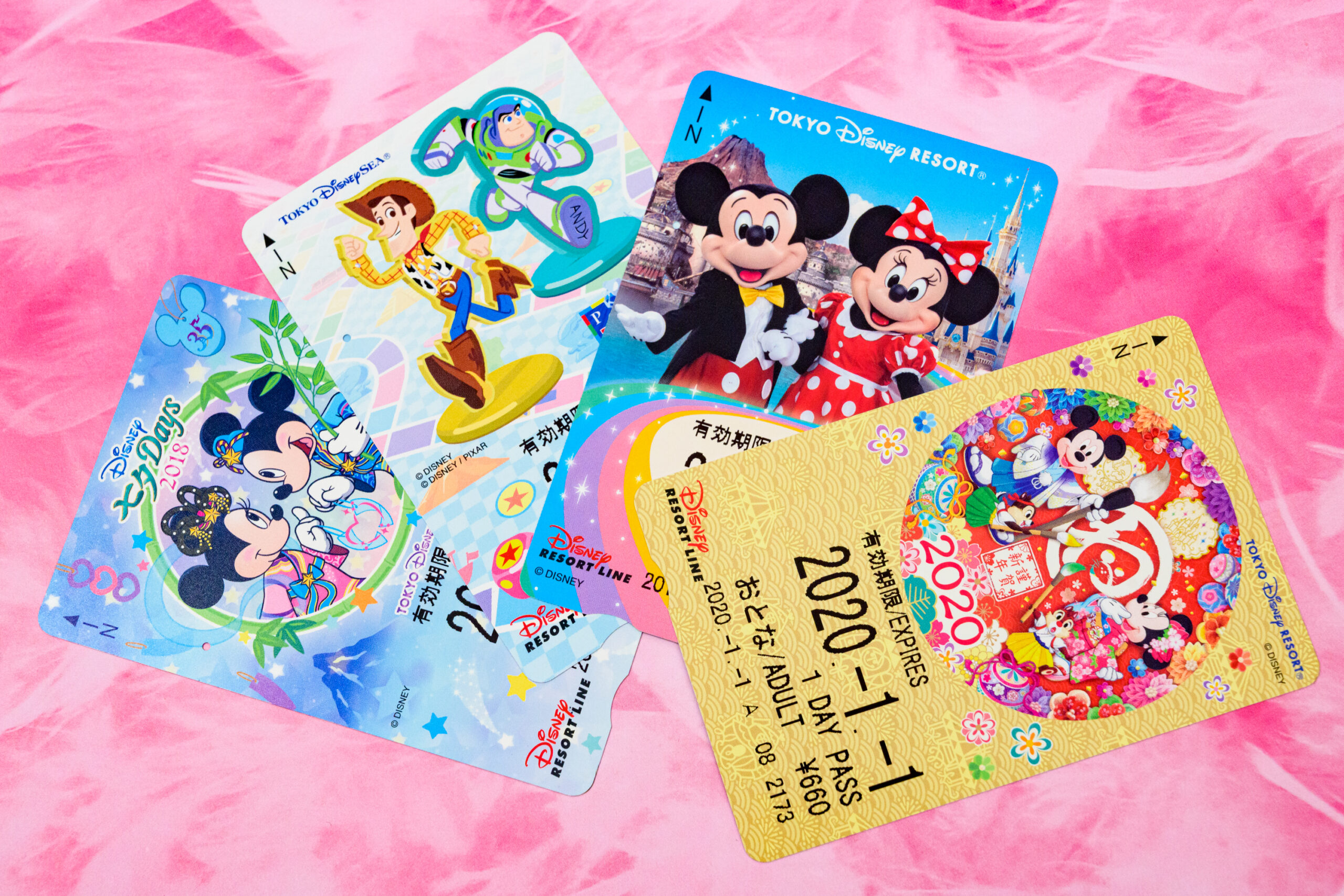 ディズニーリゾートラインのフリーきっぷ