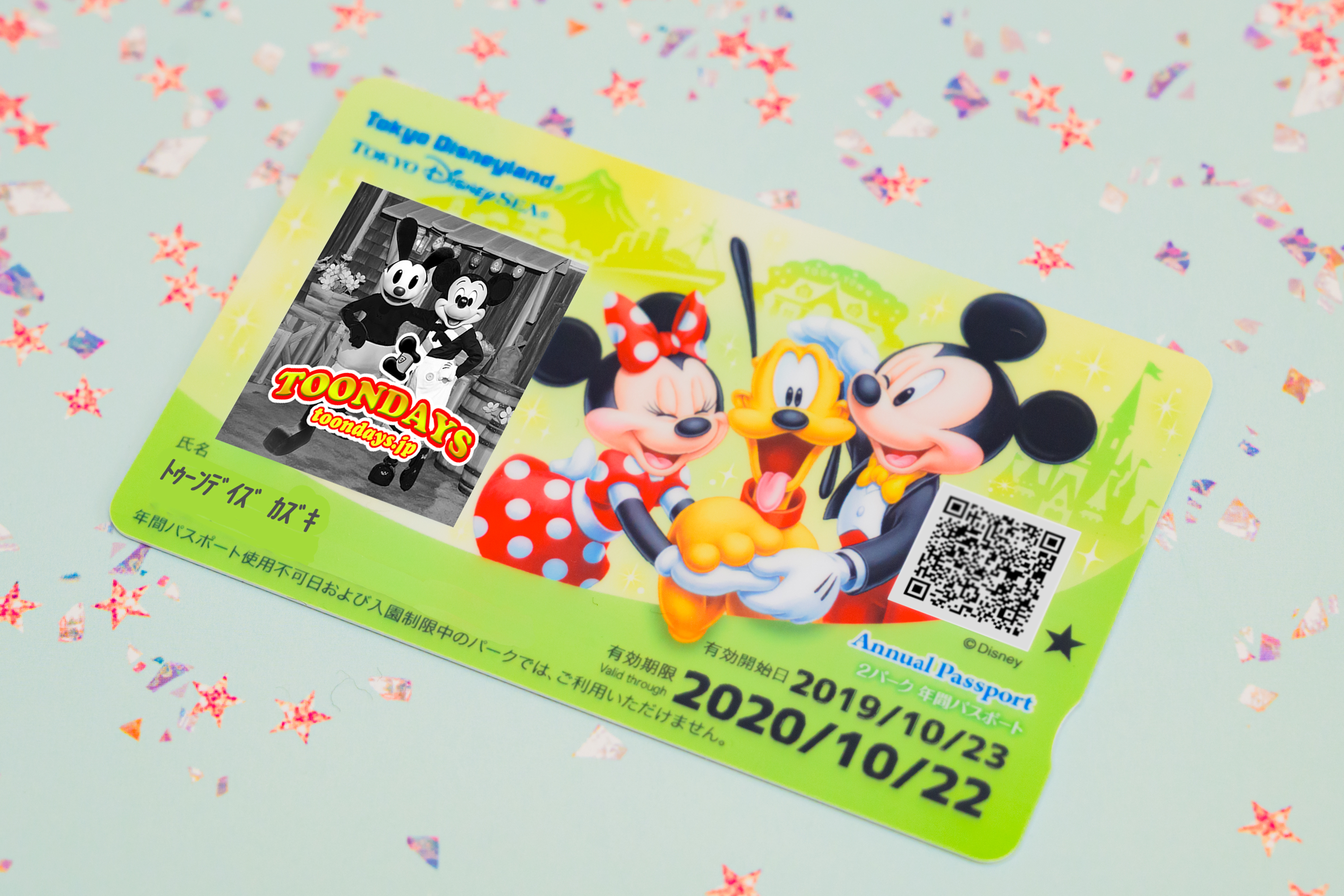 ディズニー年間パスポート