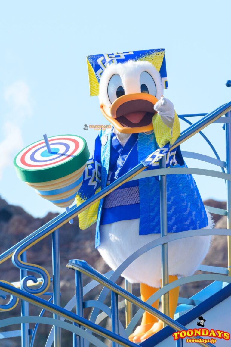 TDS『ニューイヤーズ・グリーティング』のドナルドダック
