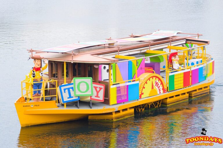 ピクサー・パルズ・スチーマーの『トイ・ストーリー』バージ