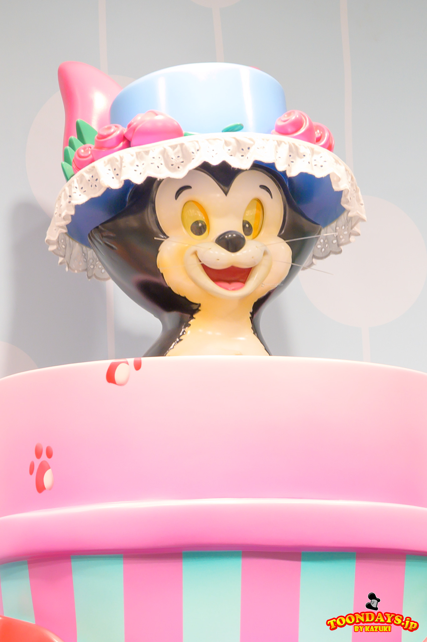 フィガロはディズニーの猫キャラクター