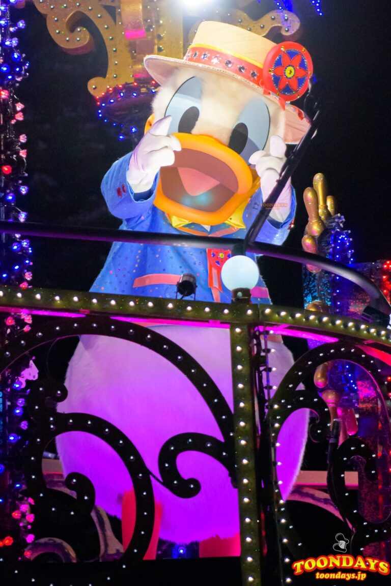 東京ディズニーランド・エレクトリカルパレード・ドリームライツのドナルドダック