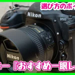 【最新版】初心者でも使えるディズニー『オススメの一眼レフカメラ』は？