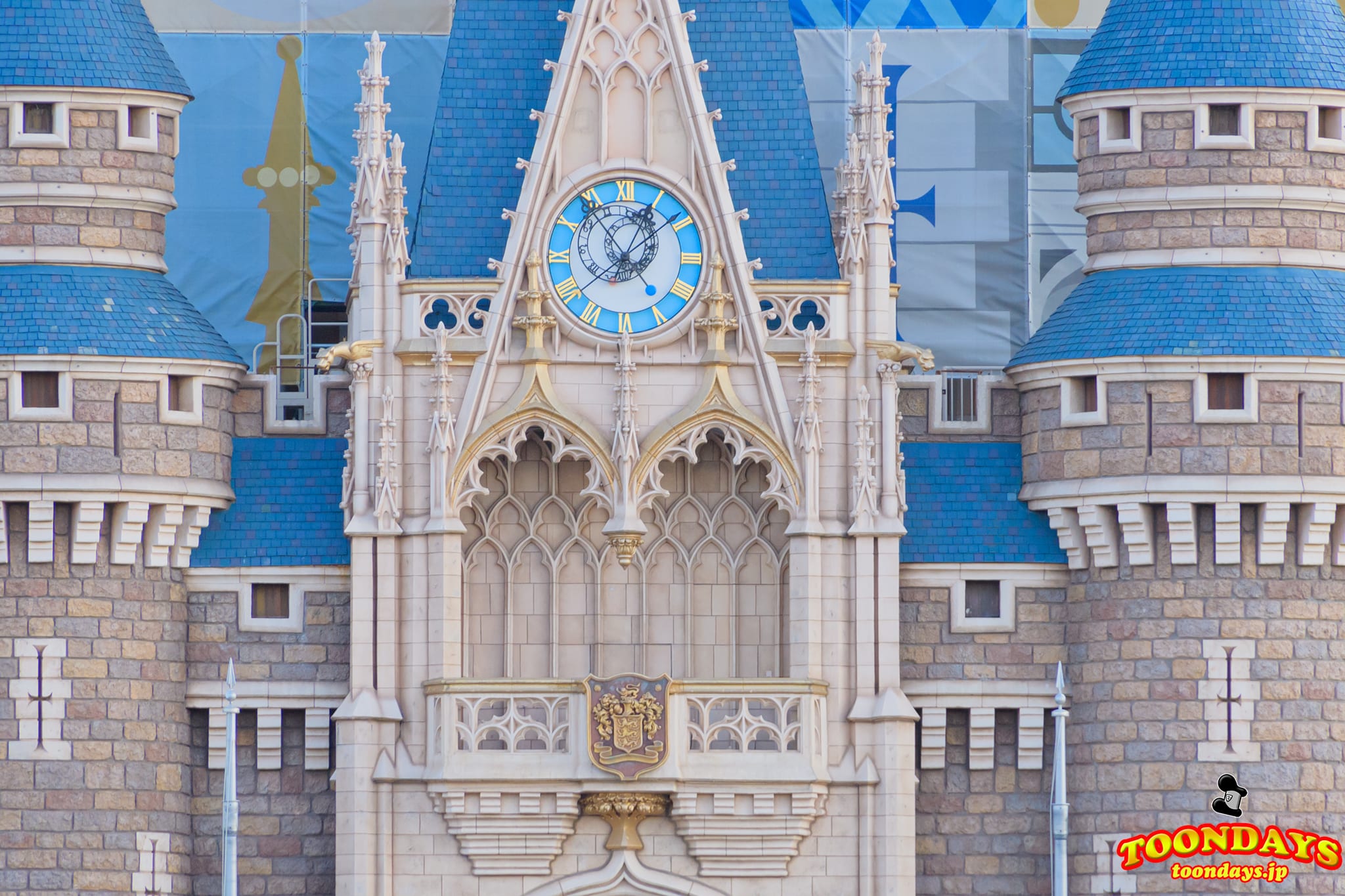 TDL ファンタジーランド シンデレラ城 風景