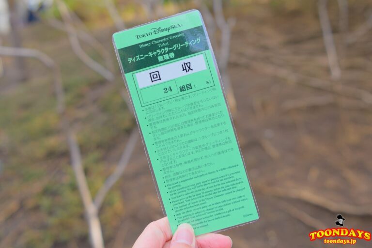 ピクサー整列グリーティング『引換券』