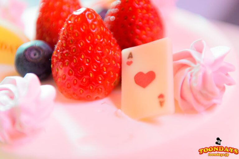 TDL ファンタジーランド レストラン クイーン・オブ・ハートのバンケットホール ハッピーアンバースデーケーキ4