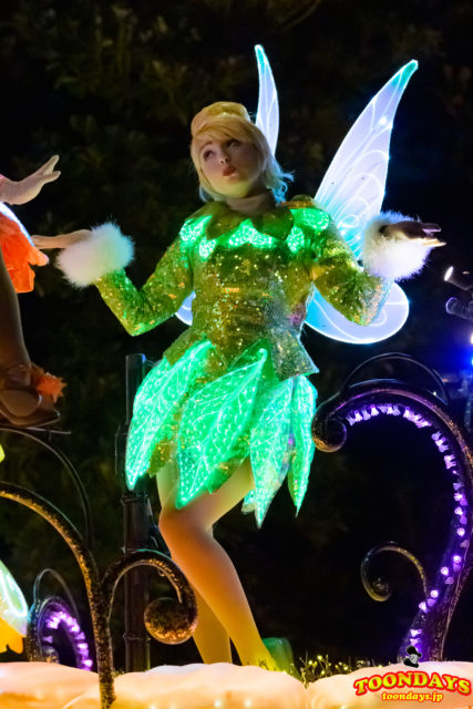 東京ディズニーランド・エレクトリカルパレード・ドリームライツのティンカー・ベル