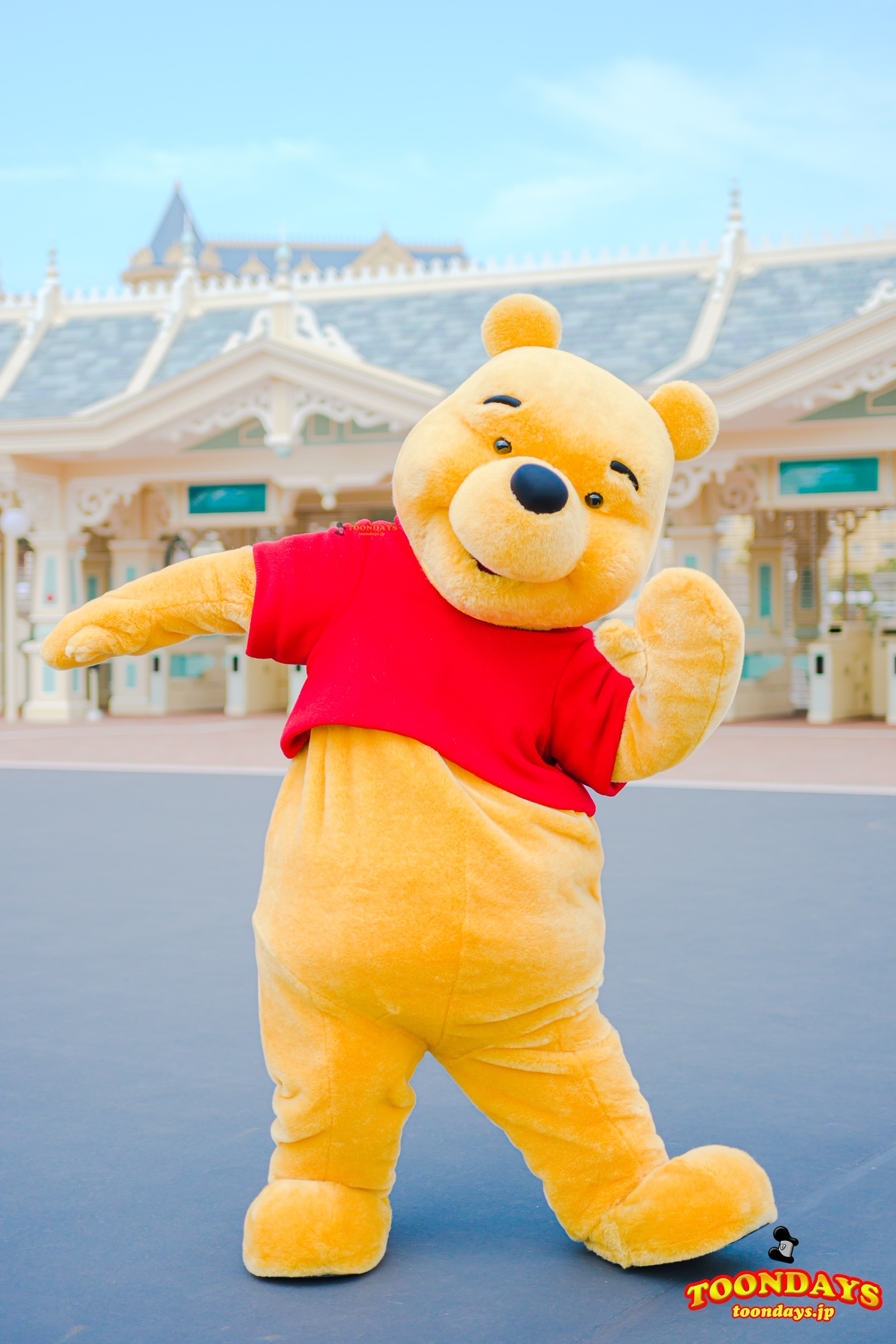 TDL エントランス フリーグリーティング プーさん ウィニー・ザ・プー