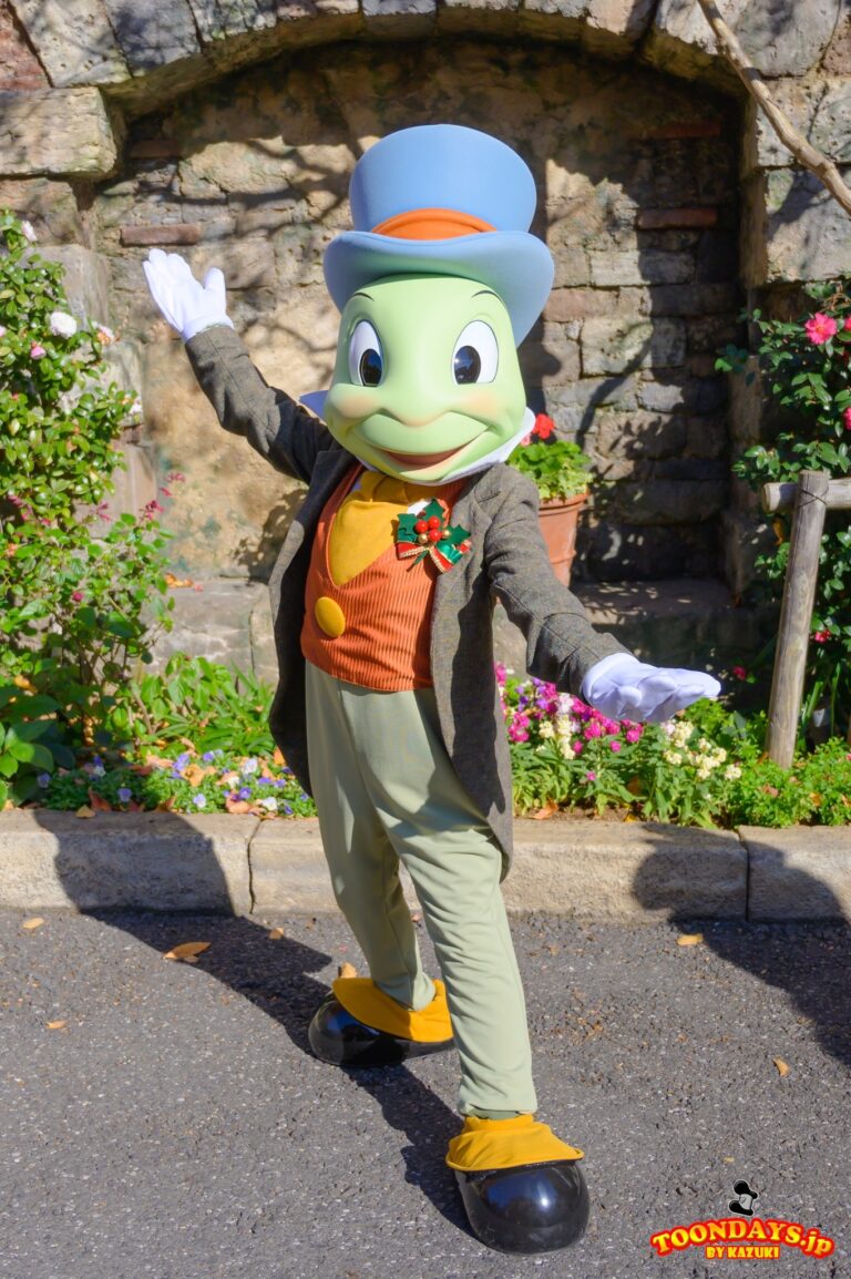TDS メディテレーニアンハーバー（ディズニーシー・プラザ） フリーグリーティング ジミニークリケット