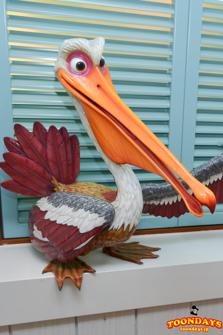 ナイジェルは『ファインディング・ニモ』のペリカンのキャラクター