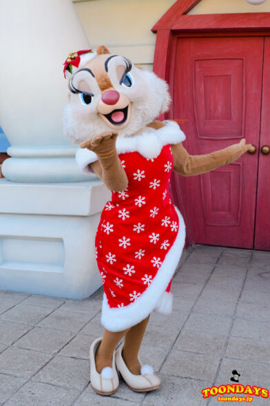 TDL クリスマストゥーンタウン フリーグリーティング クラリス