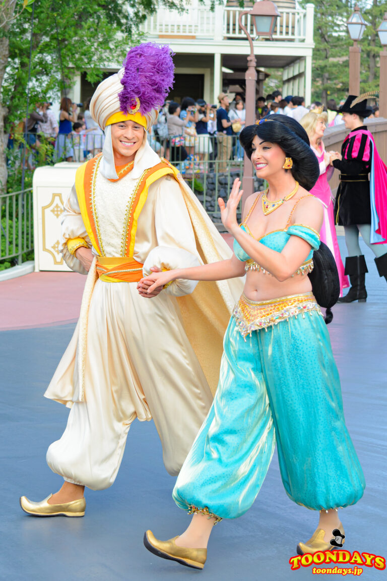 全紹介】アラジン– 会える方法は？ 全グリーティング場所・ショーパレ