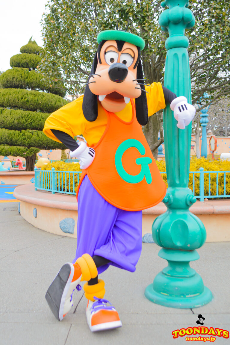 仲良し親子のレアなペアグリ！トゥーンタウンで会えるグーフィー