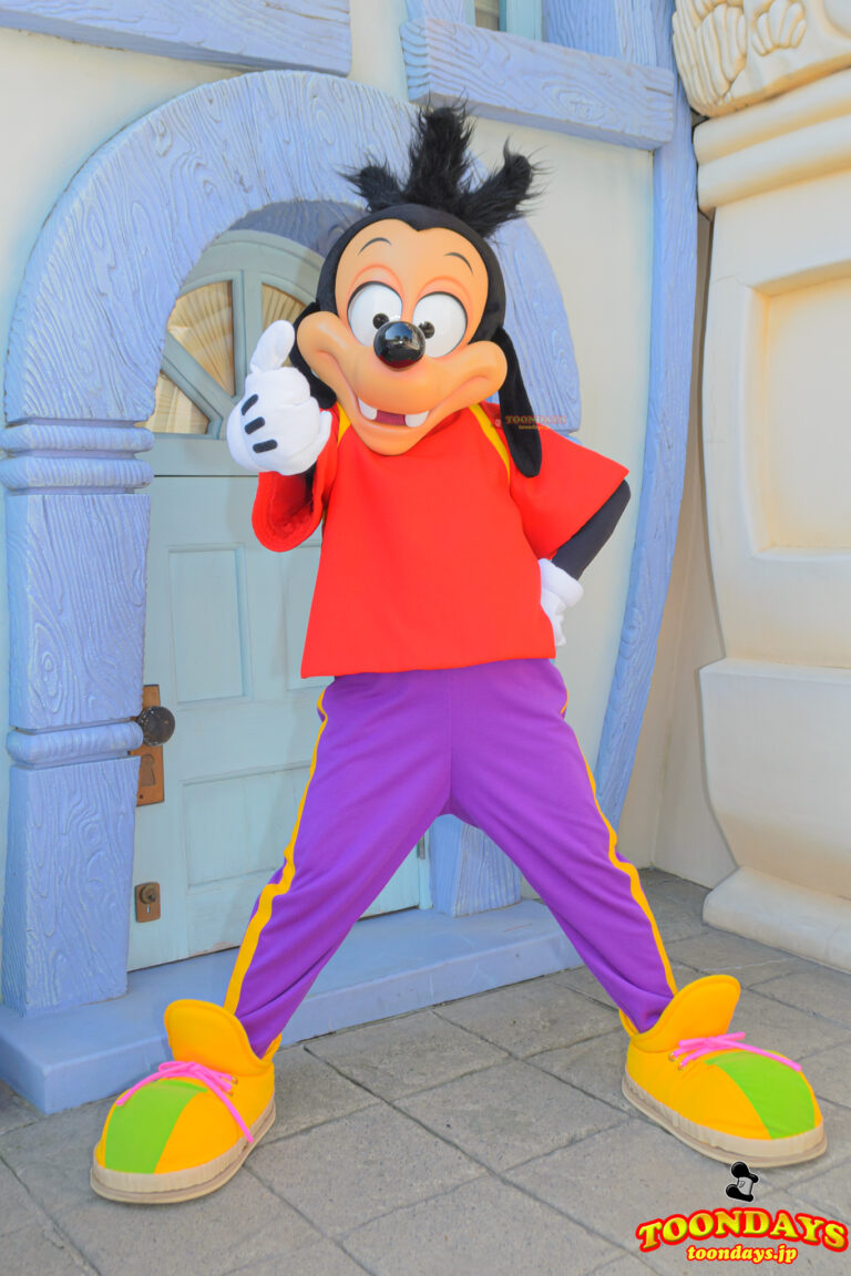 仲良し親子のレアなペアグリ！トゥーンタウンで会えるグーフィー