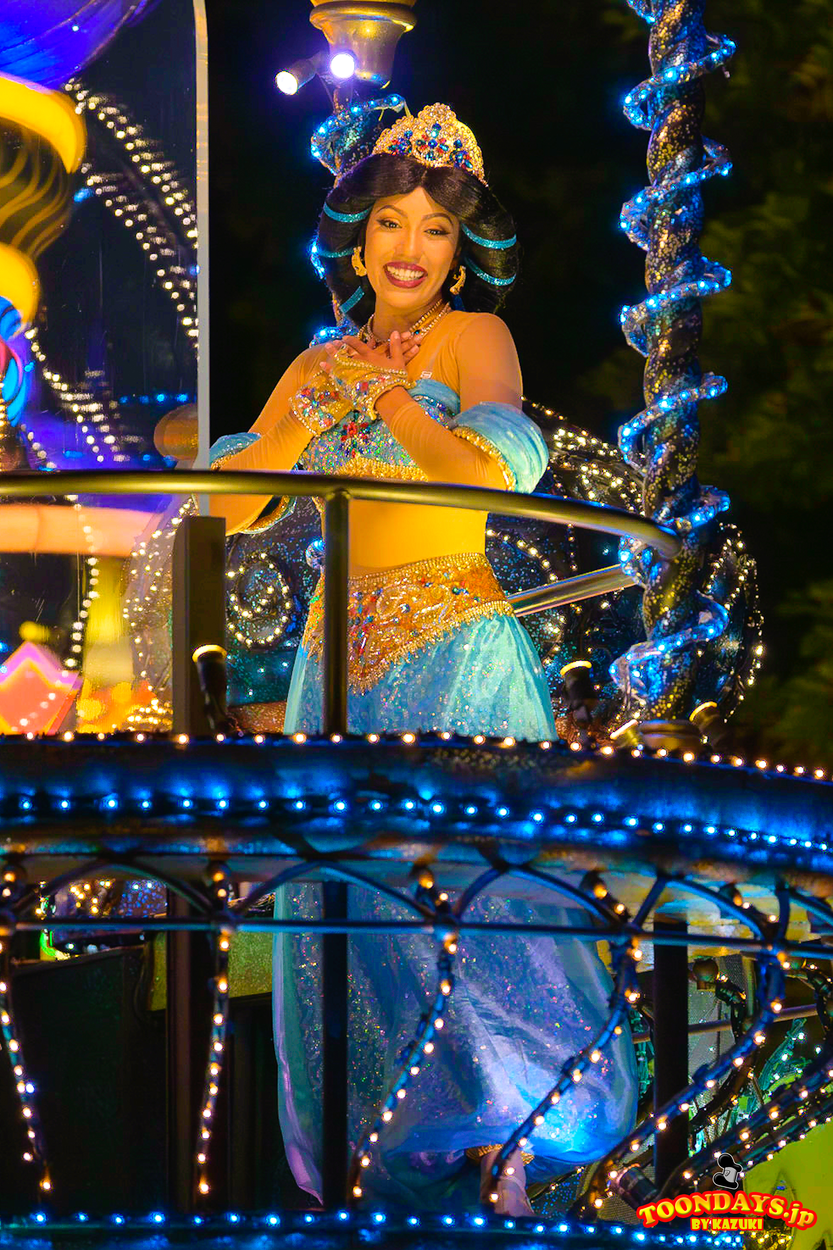 TDL 東京ディズニーランド・エレクトリカルパレード・ドリームライツ ジャスミン