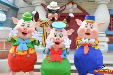 三匹のこぶたのキャラクター-