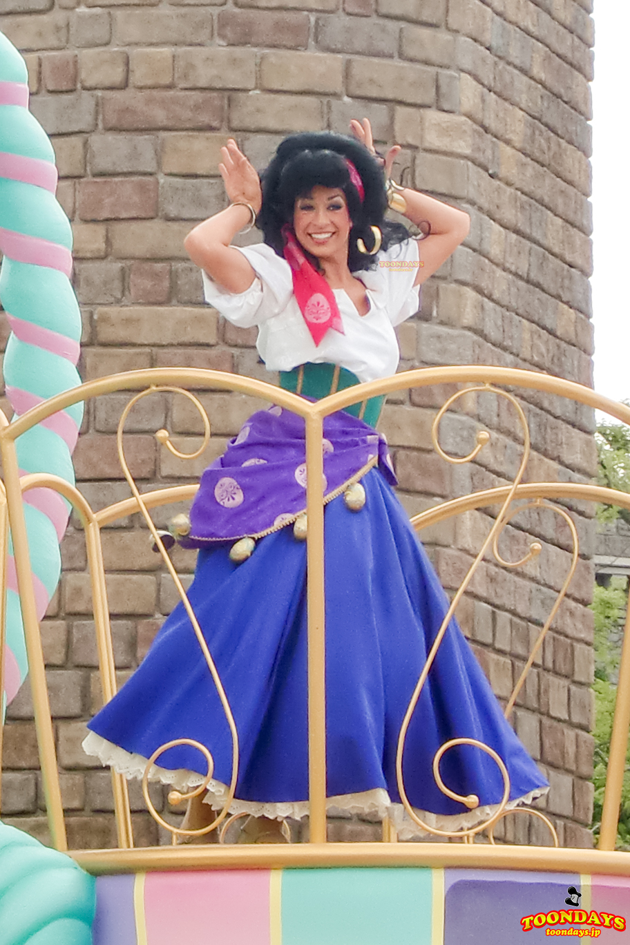 ディズニー・イースターワンダーランドのエスメラルダ
