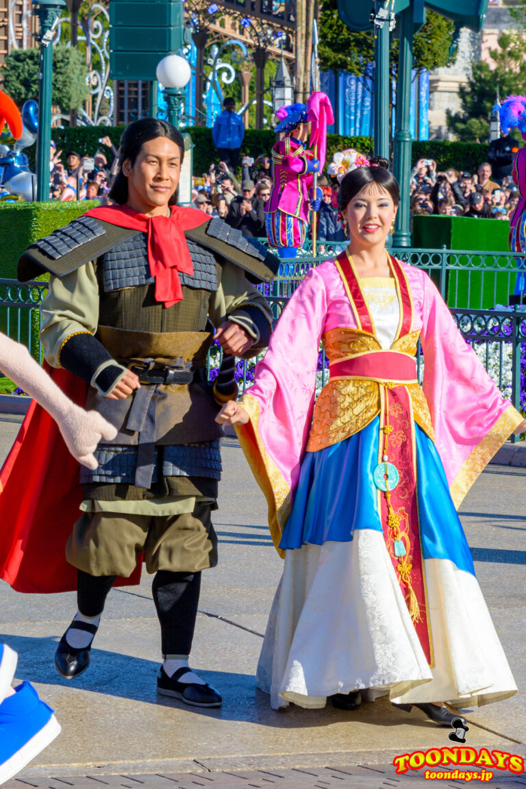 ザ・ディズニーランドパリ・25thアニバーサリー・グランドセレブレーションのムーラン