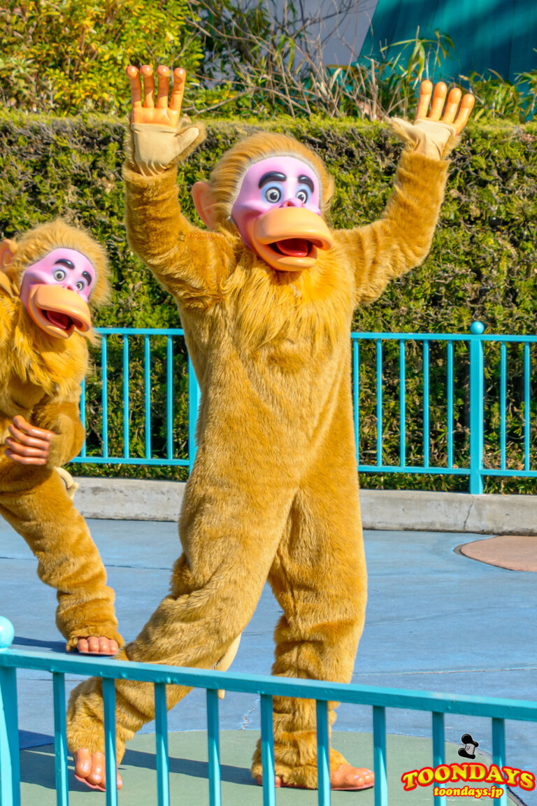 TDL『ニューイヤーズ・グリーティング』のモンキー
