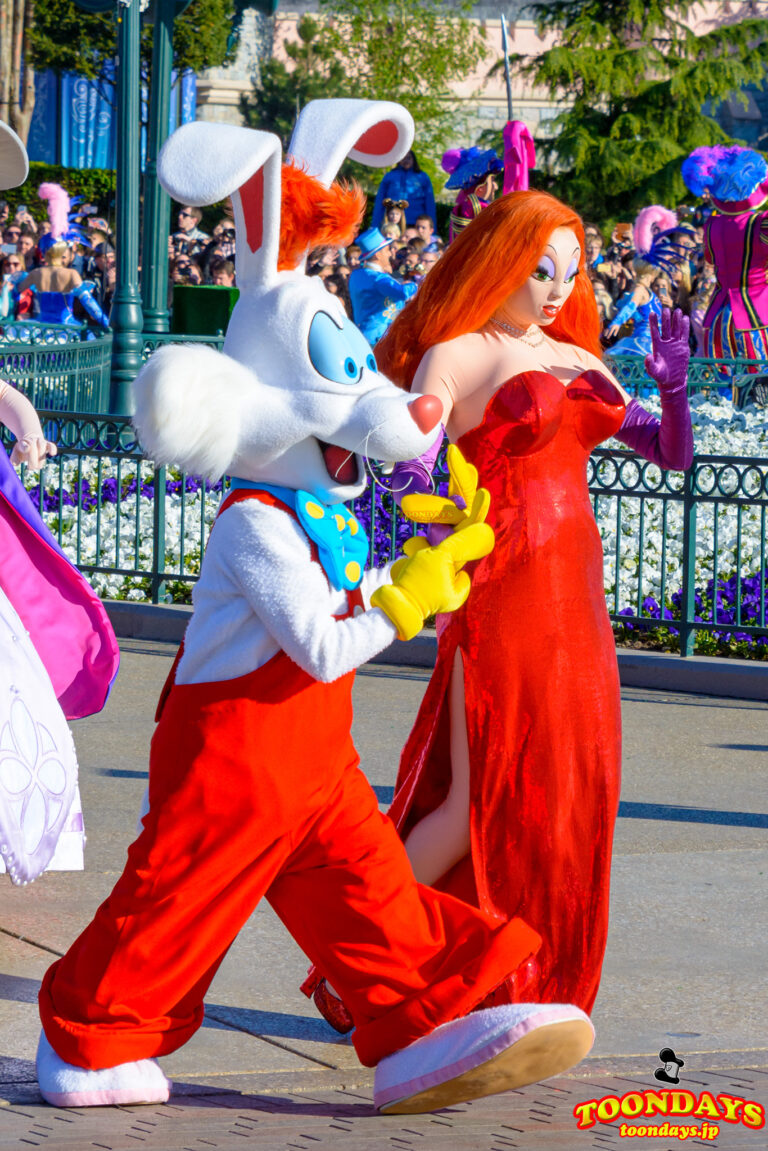 ザ・ディズニーランドパリ・25thアニバーサリー・グランドセレブレーションのロジャー・ラビット