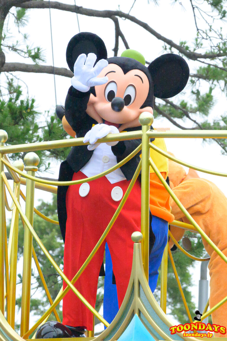 ミッキーに会えるかどうかは運次第