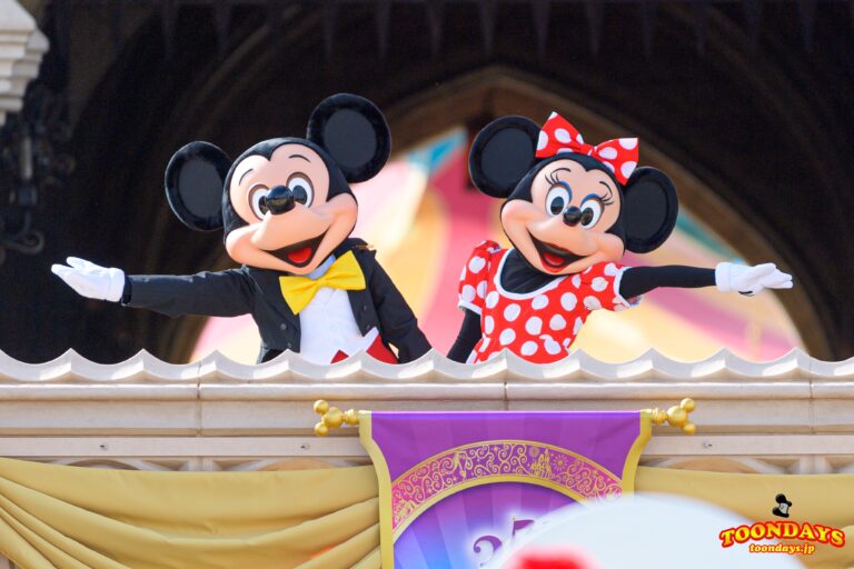 東京ディズニーランド・ウェルカムグリーティングのミッキーマウス