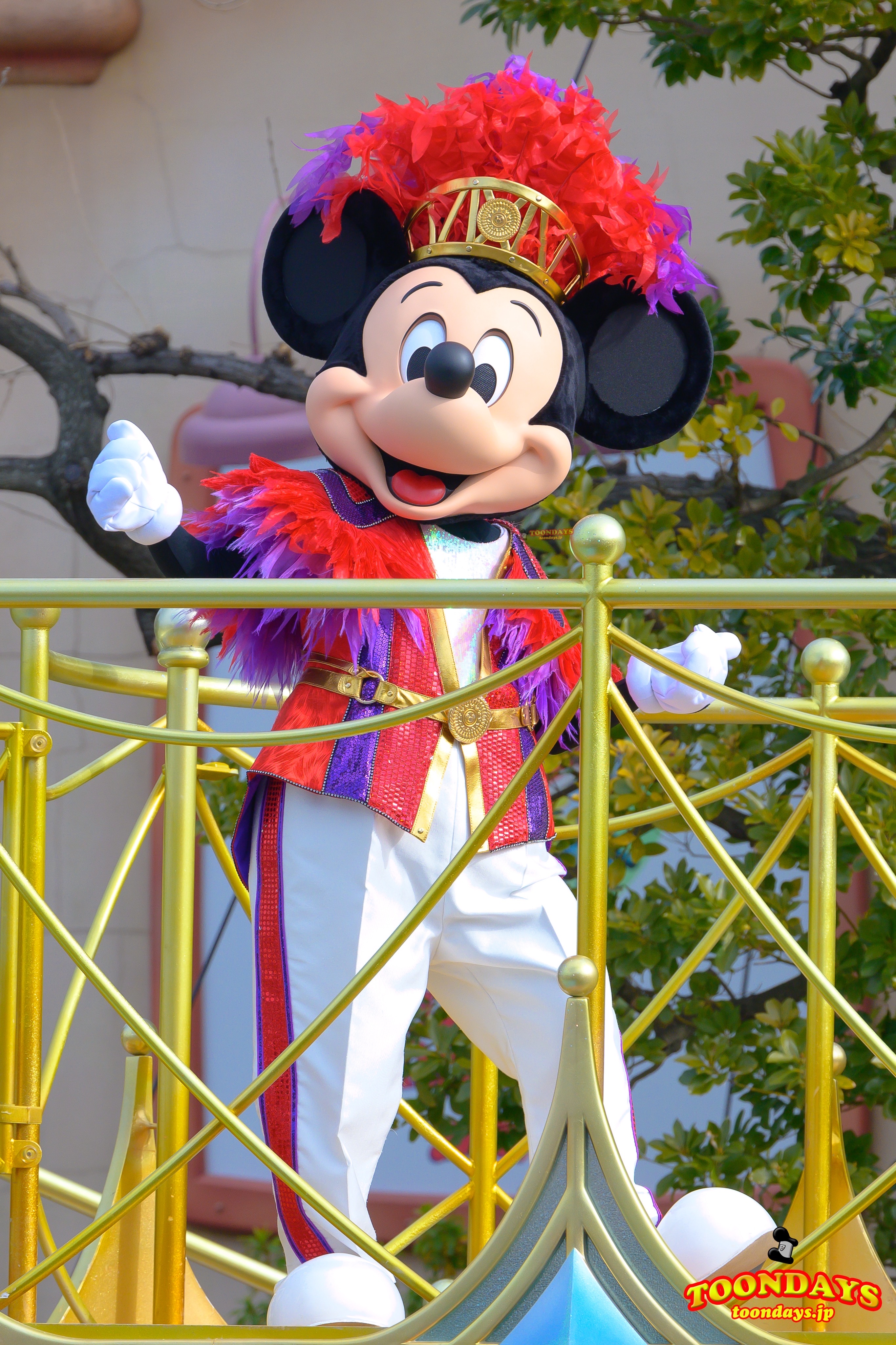 トータリー・ミニーマウス2022年『ミニー＆フレンズのグリーティングパレード：トータリー・ミニーマウス 1期：ミニー・オー！ミニー』のミッキーマウス