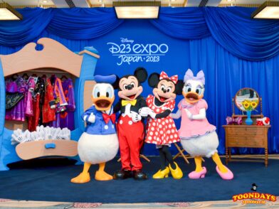 『D23 EXPO JAPAN 2013』グリーティングのミッキーマウス