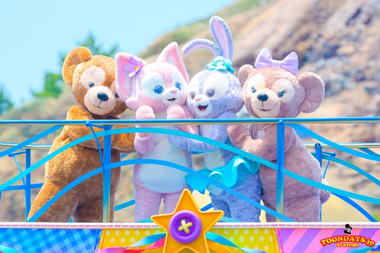 TDS 2023 ダッフィー&フレンズのスマイル&ファン ダッフィー リーナ・ベル ステラ・ルー シェリーメイ