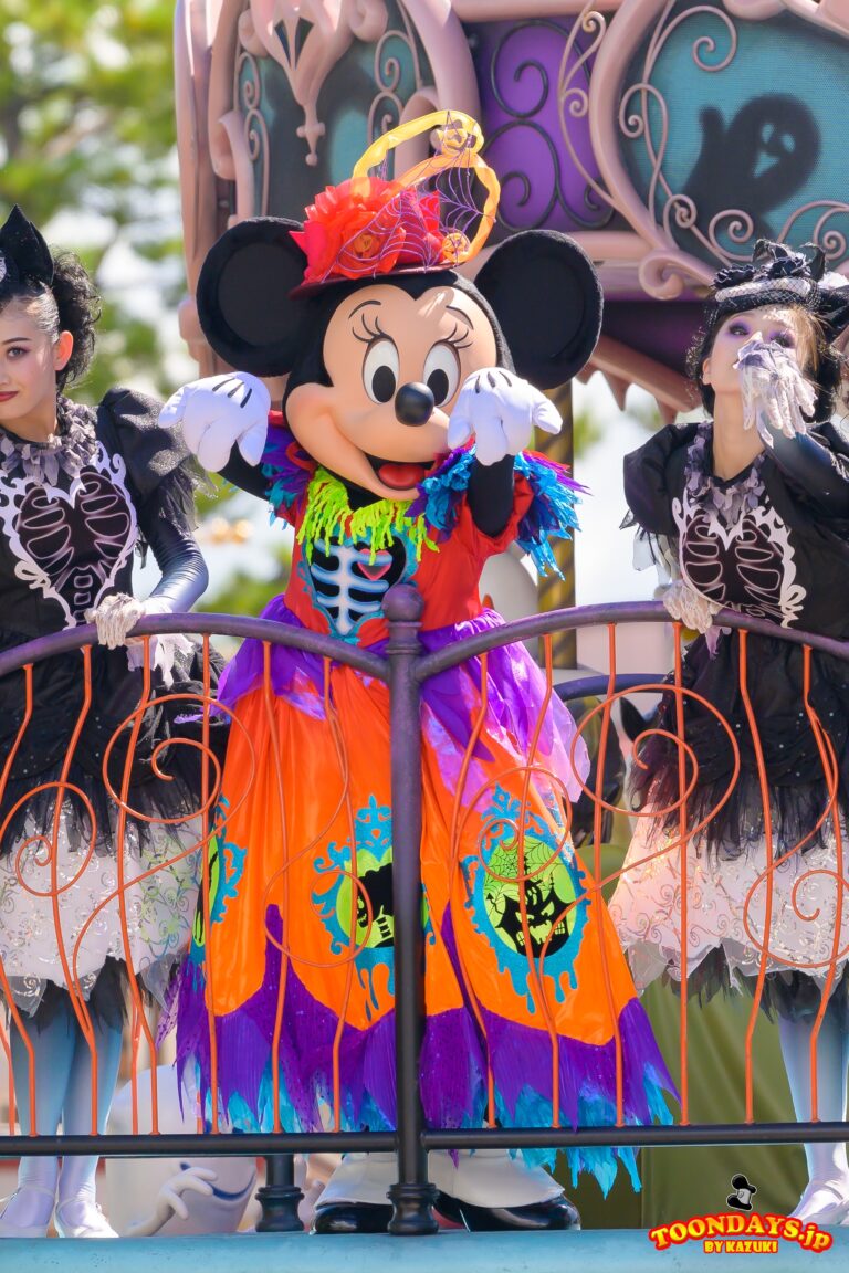 TDL ディズニー・ハロウィーン 2023 スプーキー“Boo!”パレード ミニーマウス