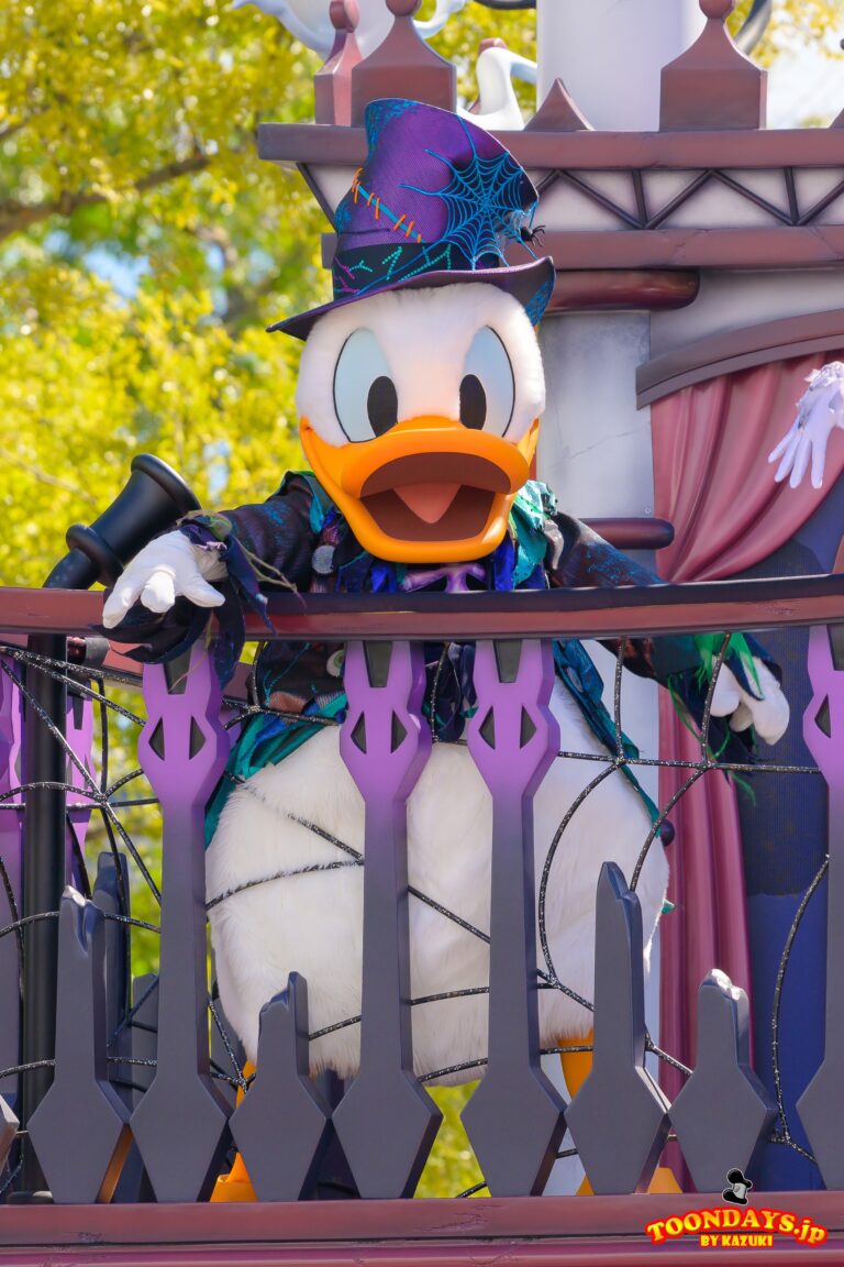TDL ディズニー・ハロウィーン 2023 スプーキー“Boo!”パレード ドナルドダック