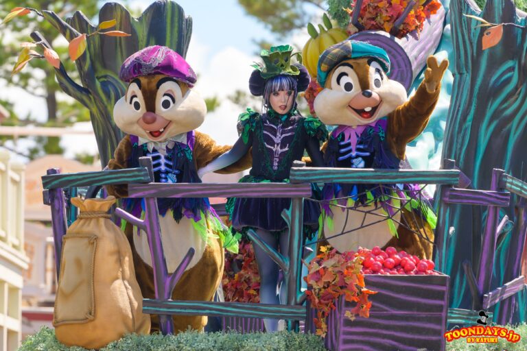 TDL ディズニー・ハロウィーン 2023 スプーキー“Boo!”パレード チップ デール