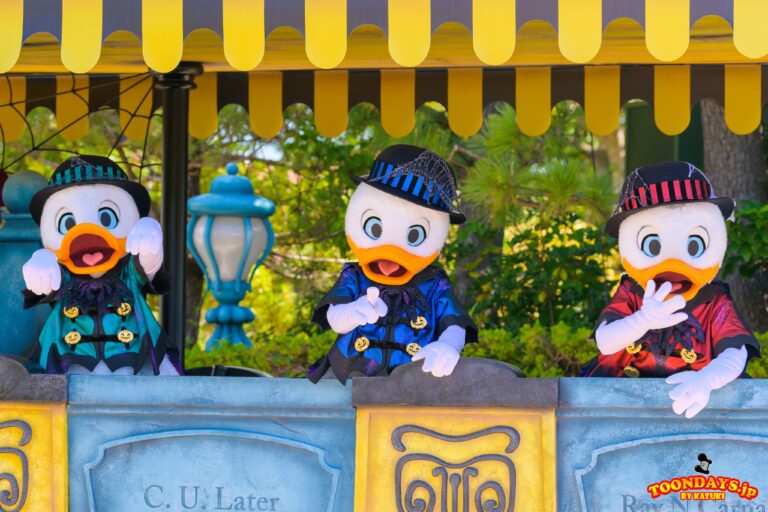 TDL ディズニー・ハロウィーン 2023 スプーキー“Boo!”パレード ヒューイ デューイ ルーイ