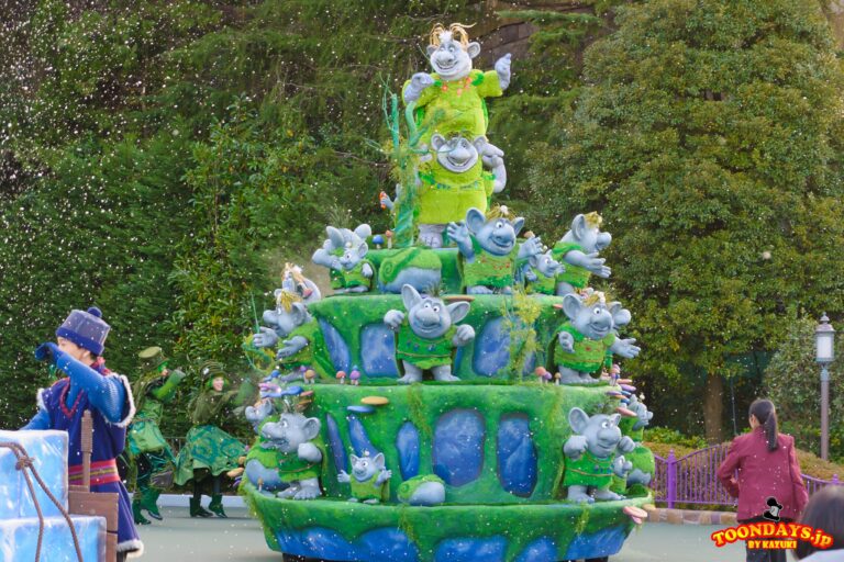 TDL アナとエルサのフローズンファンタジー 2017 フローズンファンタジーパレード トロール2