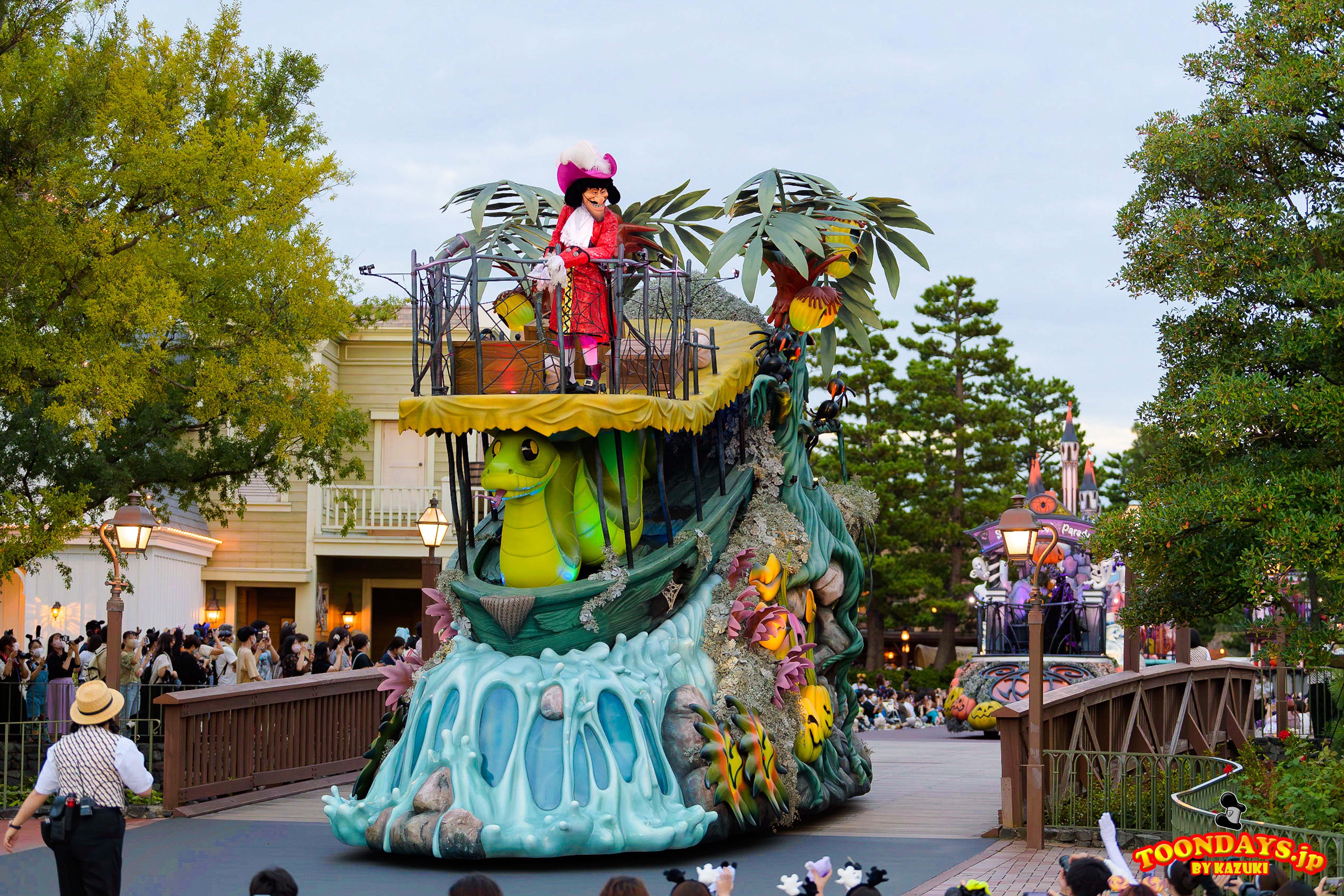 TDL ディズニー・ハロウィーン 2022 ザ・ヴィランズ・ロッキン・ハロウィーン フック船長 2