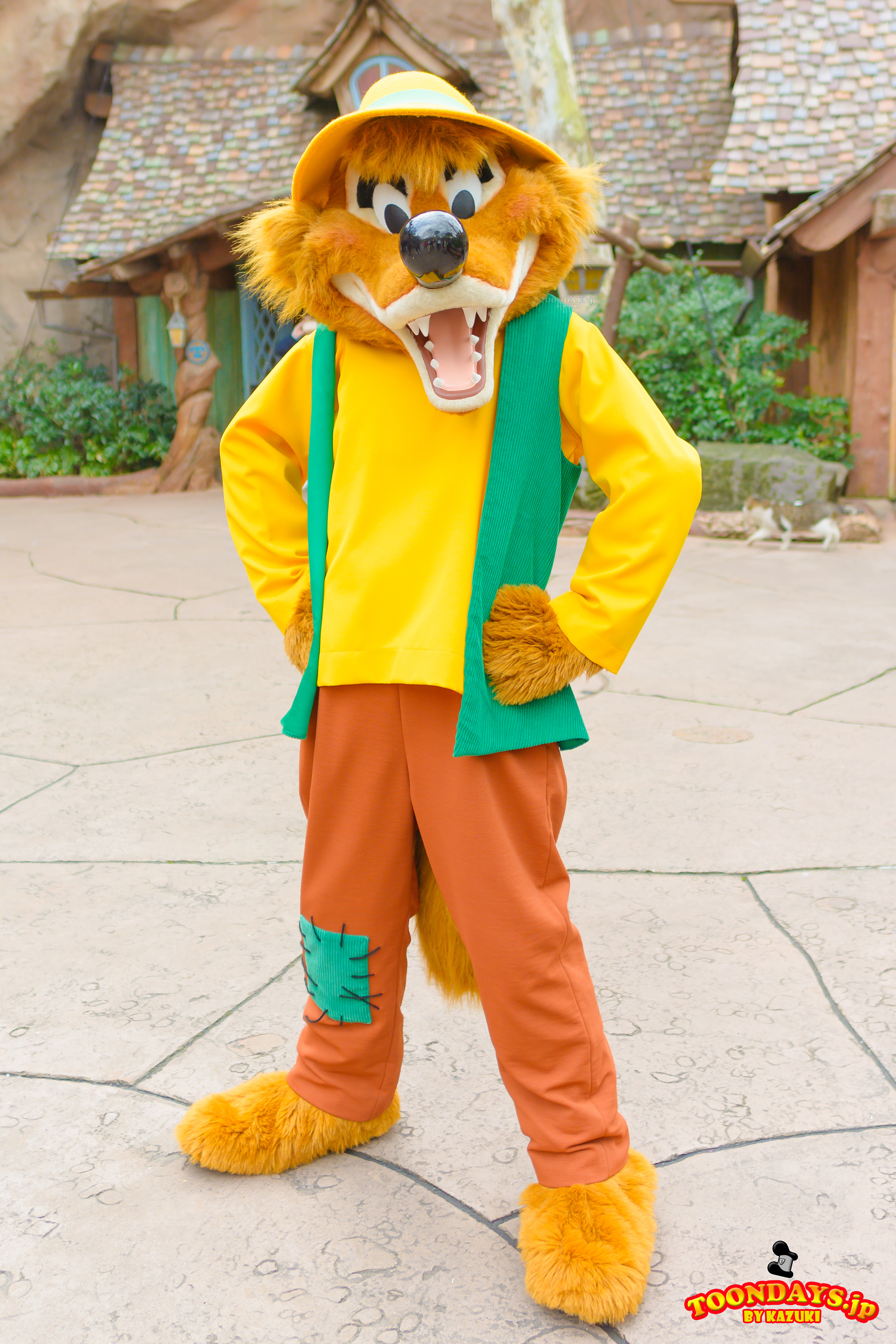 TDL クリッターカントリー フリーグリーティング ブレア・フォックス（きつねどん）