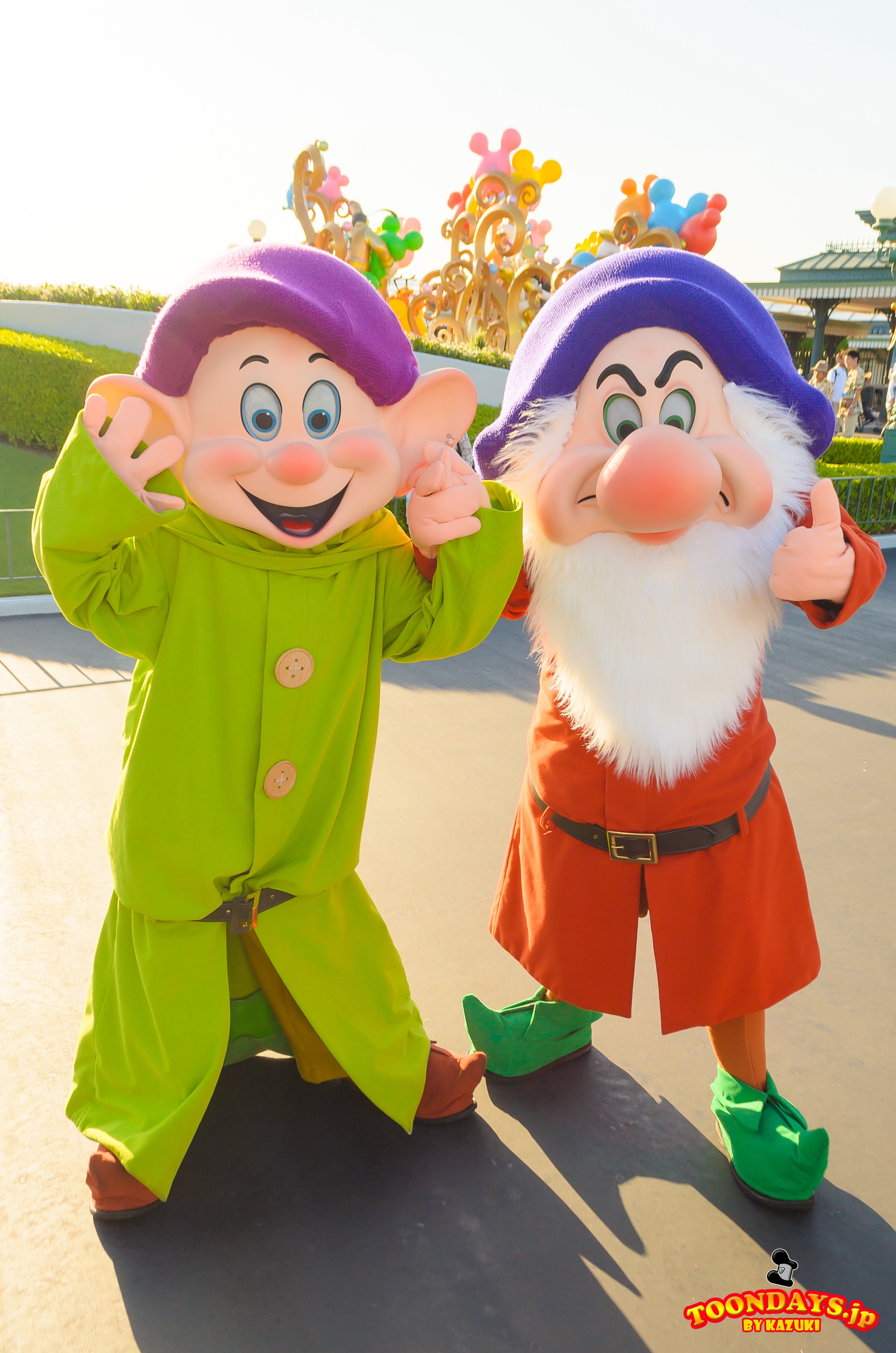 TDL エントランス フリーグリーティング 7人のこびと 3 グランピー
