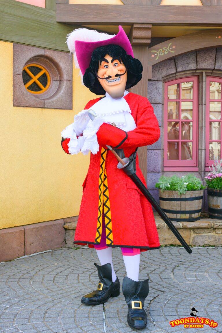 TDL ファンタジーランド フリーグリーティング フック船長