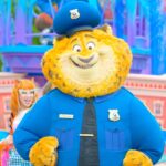 クロウハウザー：「ズートピア」の青い警官服のチーター