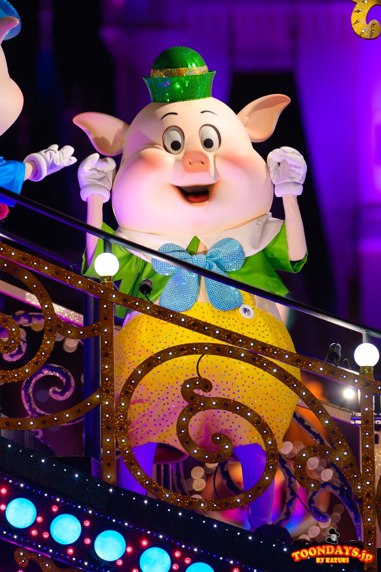 TDL 東京ディズニーランド・エレクトリカルパレード・ドリームライツ ファイファーピッグ