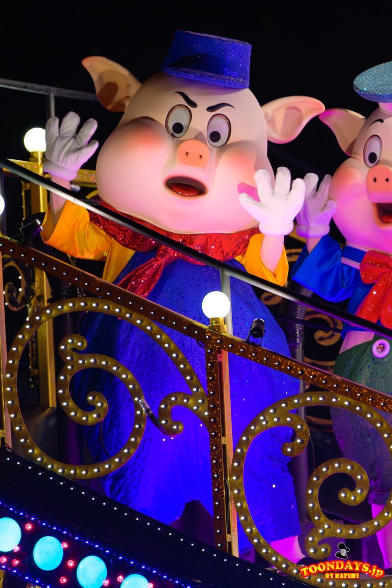 TDL 東京ディズニーランド・エレクトリカルパレード・ドリームライツ プラクティカルピッグ