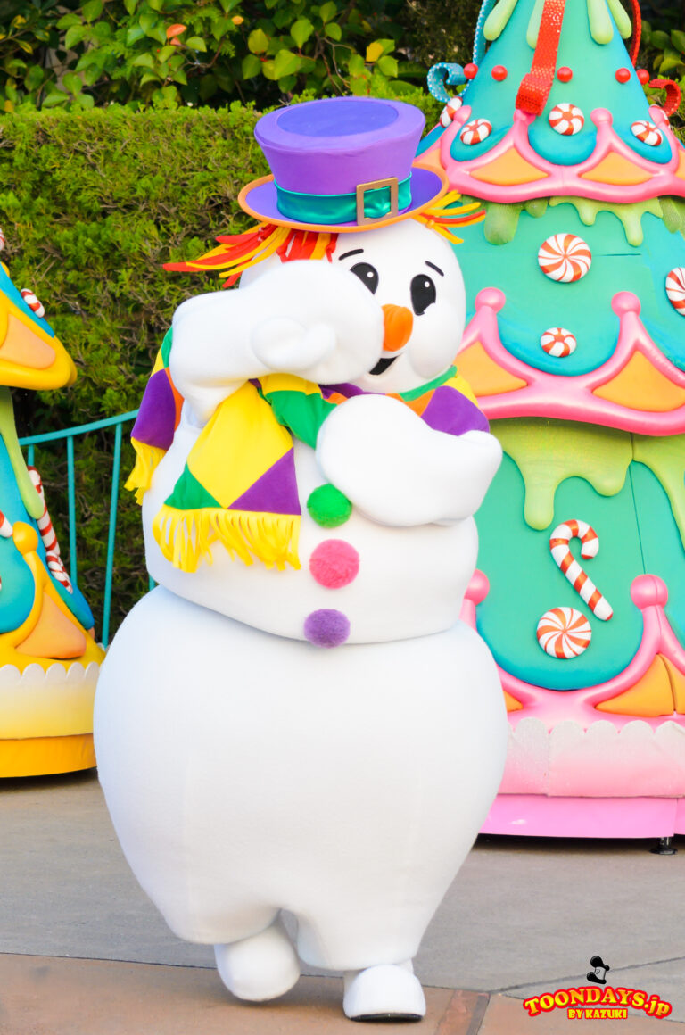 TDL クリスマス・ファンタジー 2013 ディズニー・サンタヴィレッジ・パレード スノーマン 