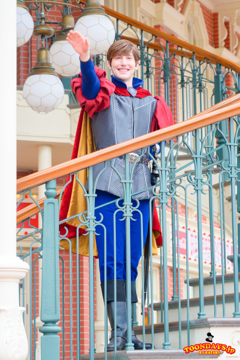 TDL ワールドバザール（エントランス） フリーグリーティング フィリップ王子 2